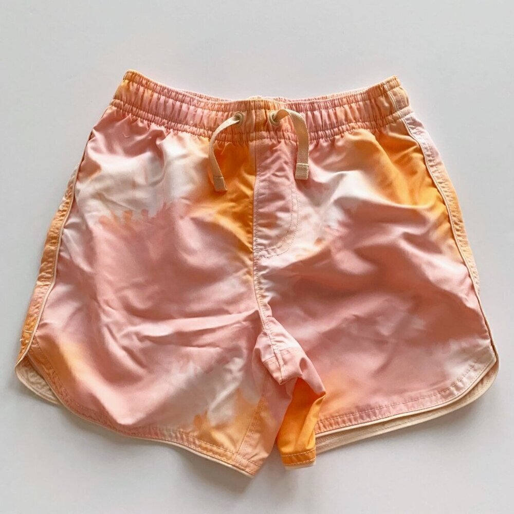 Hanna Andersson Boy Tie Dye Dolphin Swim Trunk Shorts 6-7 years 120 cm